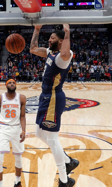 Davis scores 43 points, Pelicans tally to beat Knicks